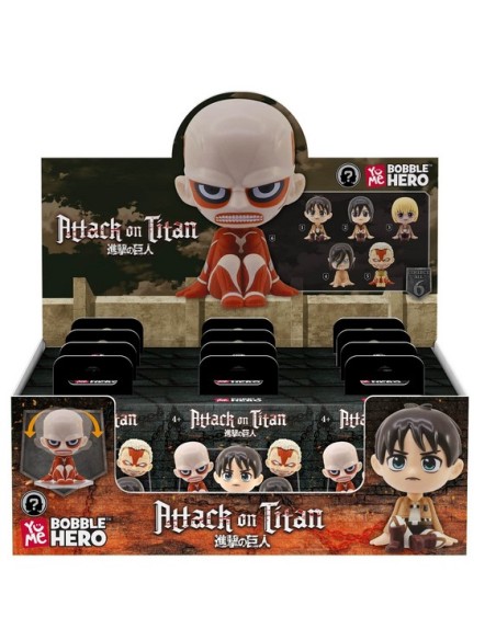 ATTACK ON TITAN - BOBBLE HERO - BLIND BOX 6 CM