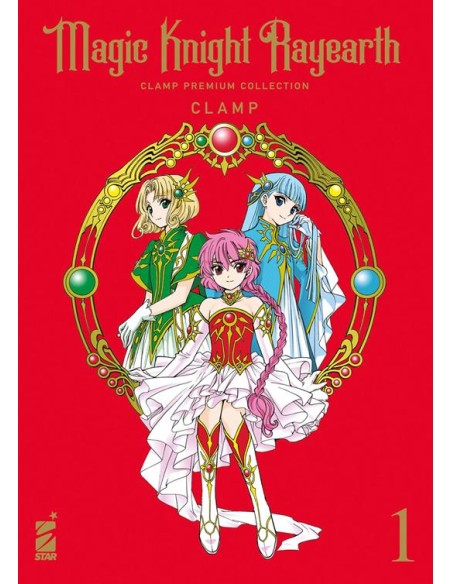 MAGIC KNIGHT RAYEARTH 1 (di 3) CLAMP PREMIUM COLLECTION - OSHARE 19