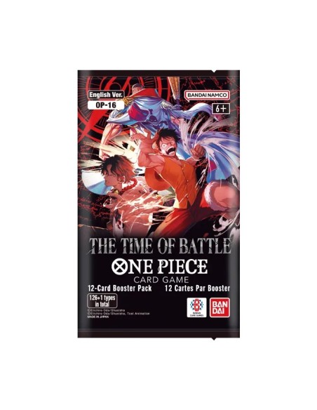 ONE PIECE CARD GAME OP-16 BOOSTER - BUSTA - THE TIME OF BATTLE