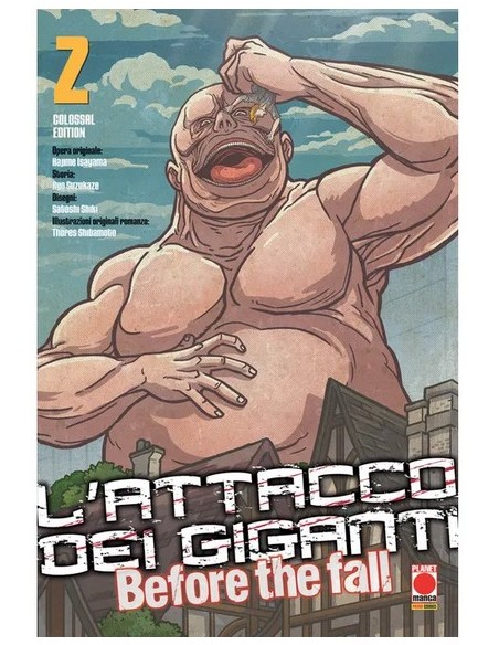L`ATTACCO DEI GIGANTI - BEFORE THE FALL COLOSSAL EDITION 2 (di 6)