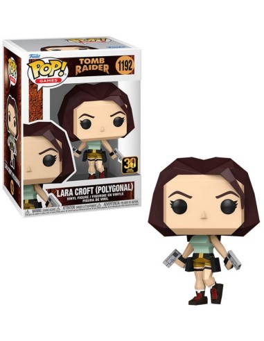 TOMB RAIDER - LARA CROFT (POLYGON) - POP 1192