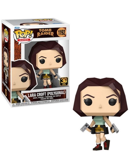 TOMB RAIDER - LARA CROFT (POLYGON) - POP 1192