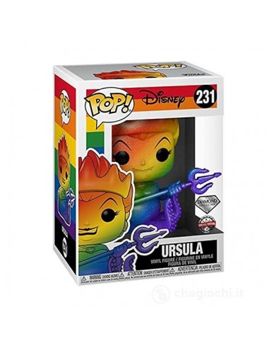DISNEY PRIDE 2021 URSULA DIAMOND GLITTER - POP 231