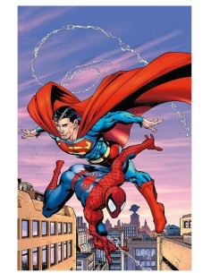 SPIDER-MAN/SUPERMAN 1 VARIANT DI GREG CAPULLO