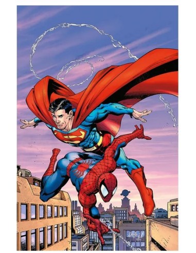 SPIDER-MAN/SUPERMAN 1 VARIANT DI GREG CAPULLO