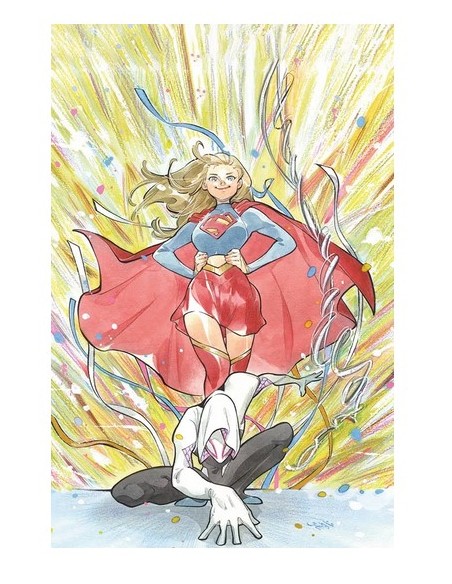SPIDER-MAN/SUPERMAN 1 VARIANT DI PEACH MOMOKO