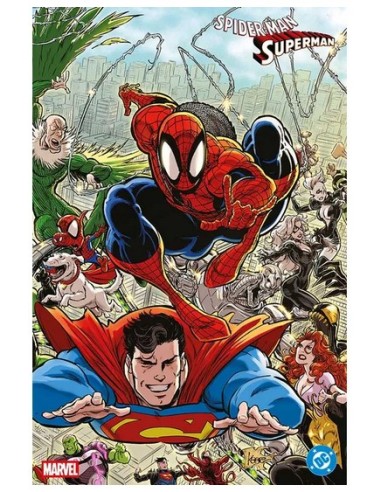 SPIDER-MAN/SUPERMAN 1 VARIANT WRAPAROUND DI...