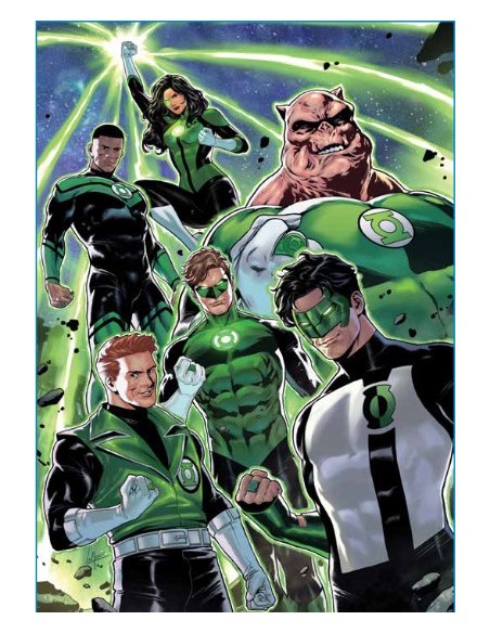 IL GRANDE LIBRO DELLE LANTERNE VERDI - DC ANTHOLOGY
