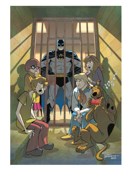 BATMAN/SCOOBY-DOO: SPETTRI E MANTELLI 5 GARGOYLE E PIPISTRELLI - DC FUN