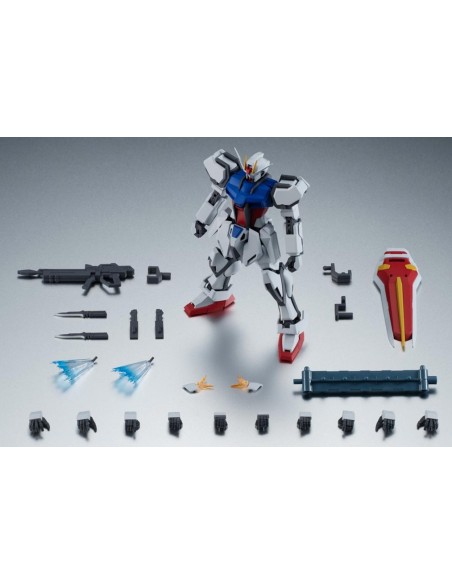 THE ROBOT SPIRITS SIDE MS - GAT-X105 STRIKE GUNDAM VER. A.N.I.M.E. - ACTION FIGURE 13CM