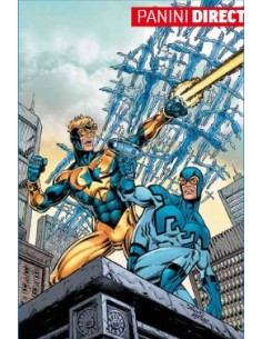 BOOSTER GOLD DI GEOFF JOHNS VOL. 2 BLU E ORO - DC LIBRARY