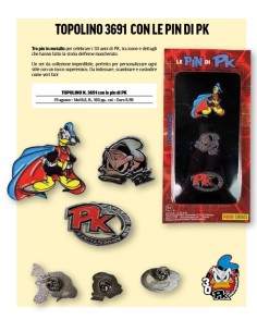 TOPOLINO 3691 CON LE PIN DI PK