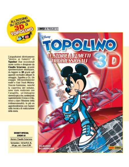 TOPOLINO 3D - ALL`INTERNO GLI OCCHIALINI 3D DI TOPOLINO - DISNEY SPECIAL EVENT 61