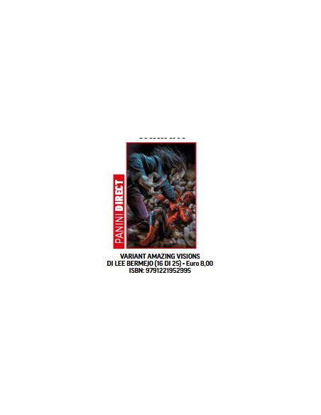 SPIDER-MAN 897 AMAZING VISIONS VARIANT DI LEE BERMEJO (N°16) - AMAZING SPIDER-MAN: DIVISI 3 (di 3)
