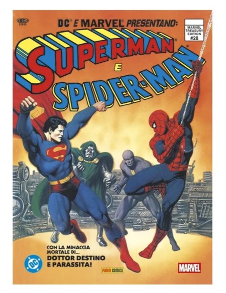 DC LIMITED COLLECTOR`S EDITION SUPERMAN E SPIDER-MAN