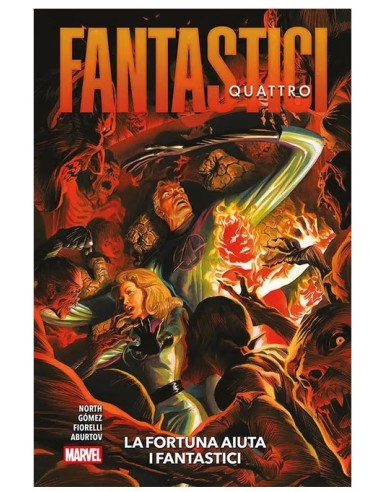 FANTASTICI QUATTRO DI R. NORTH VOL. 4 LA...