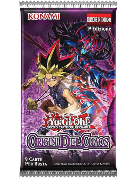 YU-GI-OH! - ORIGINI DEL CHAOS BUSTA - CHAOS ORIGINS - ITA