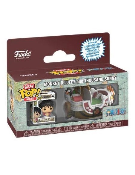ONE PIECE - RIDE - MONKEY D. LUFFY AND THOUSAND SUNNY - FUNKO BITTY POP