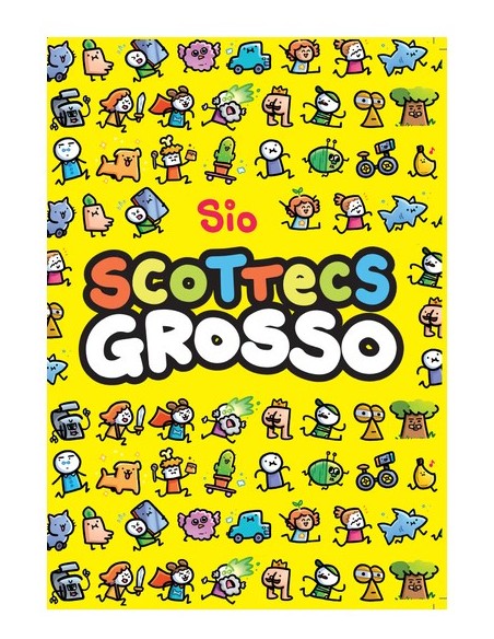 SCOTTECS GROSSO - 100% FUMETTI A COLORI DI SIO - VARIANT