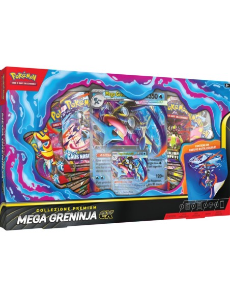 POKEMON COLLEZIONE PREMIUM MEGA GRENINJA EX