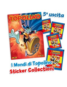TOPOLINO 3684 (contiene: SET DI 4 BUSTINE DA 5 FIGU CAD.)...