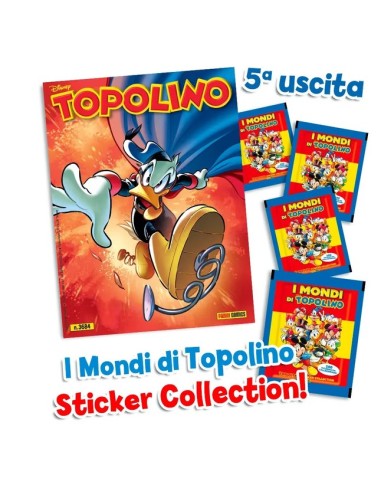 TOPOLINO 3684 (contiene: SET DI 4 BUSTINE DA 5...