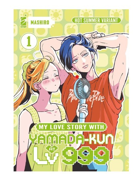 MY LOVE STORY WITH YAMADA-KUN AT LV999 1 HOT SUMMER VARIANT CON IN ALLEGATO UN MINI VENTAGLIO IN CARTONCINO!