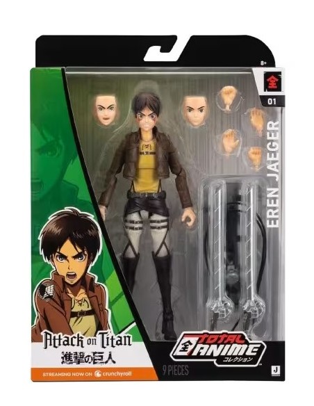 TOTAL ANIME 1 ATTACK ON TITAN - EREN JAEGER
