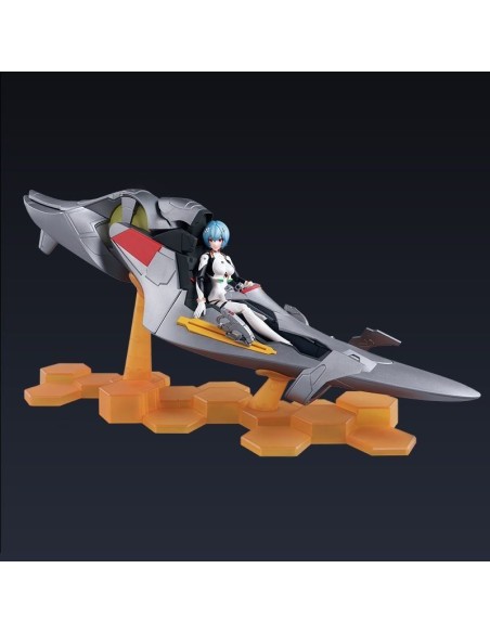 EVANGELION - FANTASTIC SERIES - EVANGELION - REI AYANAMI WITH ENTRY PLUG INTERIOR - MODEL KIT