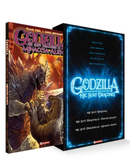 GODZILLA HIC SUNT DRACONES 3 VARIANT CON COFANETTO