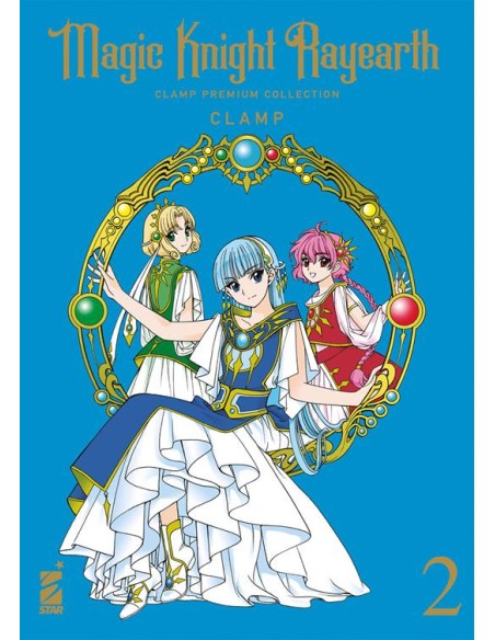 MAGIC KNIGHT RAYEARTH 2 (di 3) CLAMP PREMIUM COLLECTION - OSHARE 22