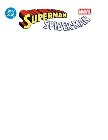 SUPERMAN/SPIDER-MAN 1 VARIANT BLANK - DC...