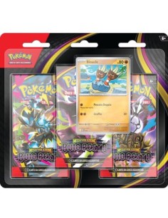 POKEMON MEGAEVOLUZIONE - BUIO PESTO - BLISTER 3 BUSTINE +...