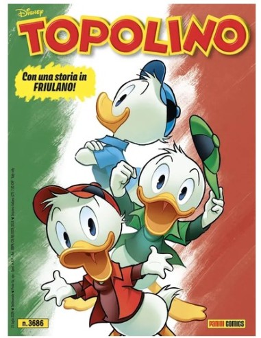 TOPOLINO 3686 VERSIONE FRIULI VENEZIA GIULIA