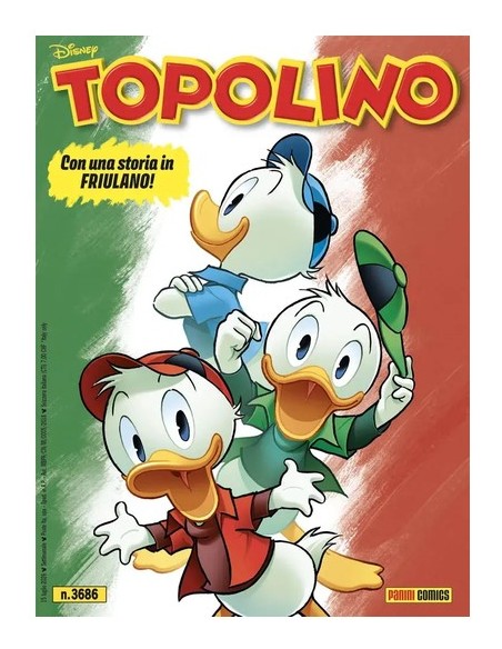 TOPOLINO 3686 VERSIONE FRIULI VENEZIA GIULIA