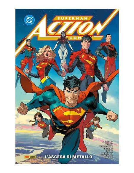 SUPERMAN - ACTION COMICS 6 L`ASCESA DI METALLO - DC REBIRTH COLLECTION