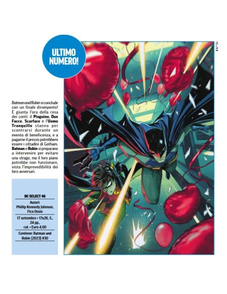 BATMAN E ROBIN 30 (di 30) - DC SELECT 46
