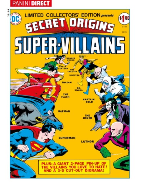 DC LIMITED COLLECTOR`S EDITION ORIGINI SEGRETE: SUPERCRIMINALI