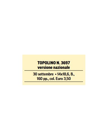 TOPOLINO 3697