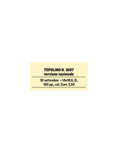 TOPOLINO 3697
