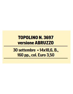 TOPOLINO 3697 VERSIONE ABRUZZO