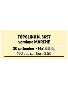 TOPOLINO 3697 VERSIONE MARCHE