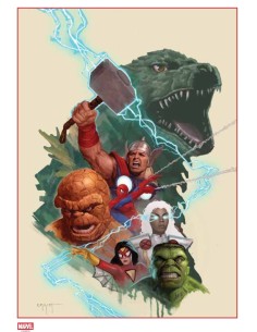 GODZILLA CONTRO L`UNIVERSO MARVEL