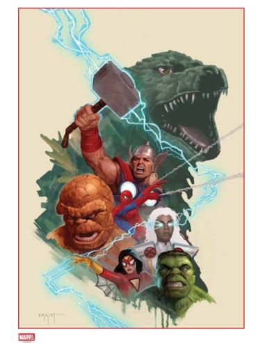 GODZILLA CONTRO L`UNIVERSO MARVEL