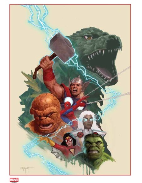 GODZILLA CONTRO L`UNIVERSO MARVEL