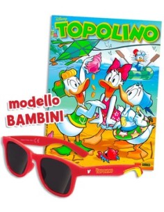 TOPOLINO 3687 CON GLI OCCHIALI DI TOPOLINO TAGLIA BAMBINO