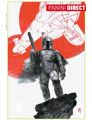 BOBA FETT: BLACK WHITE & RED