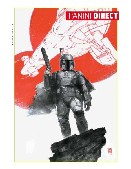 BOBA FETT: BLACK WHITE & RED