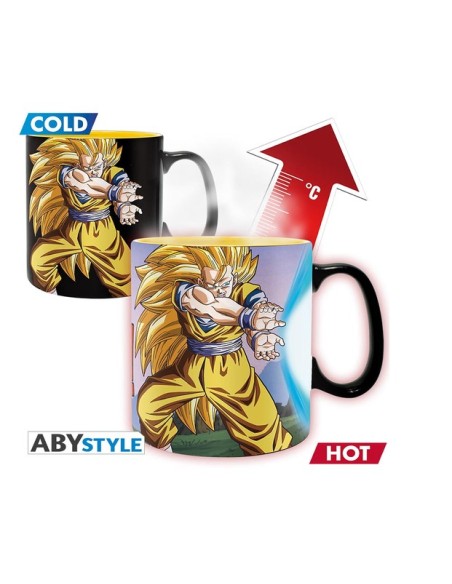 DRAGON BALL Z - TAZZA HEAT CHANGE 460ML - KAMEHAMEHA
