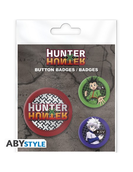 HUNTER X HUNTER - BADGE PACK - GON AND KILLUA